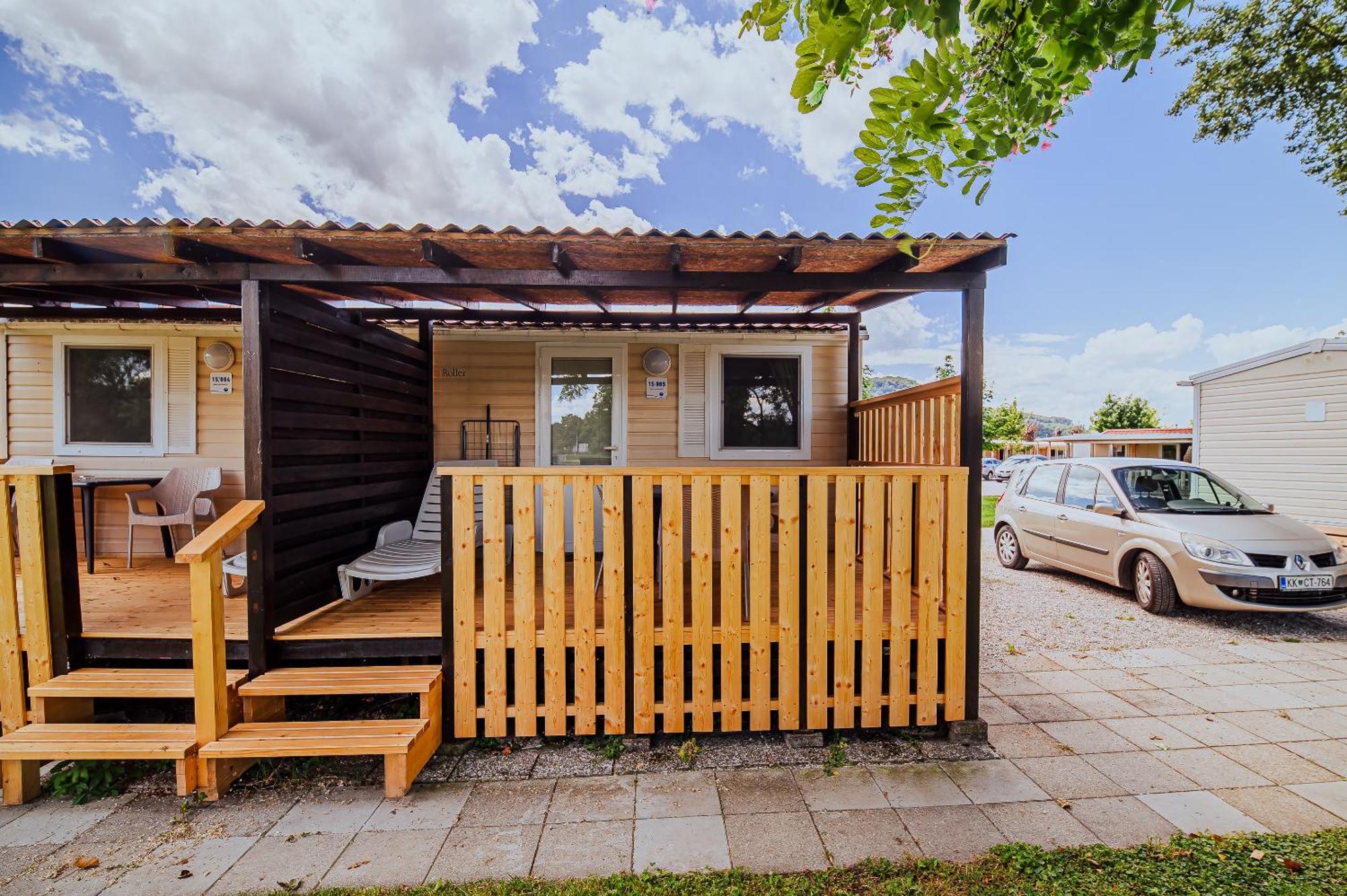 Lake View Mobile Homes With Thermal Riviera Tickets In Terme Catez Catez ob Savi Eksteriør bilde