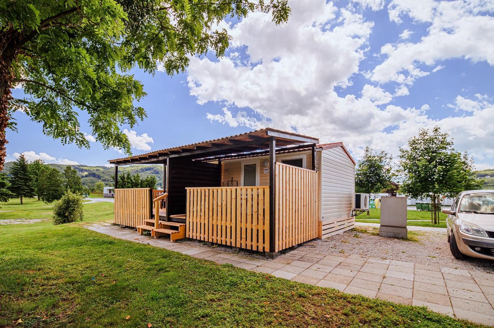 Lake View Mobile Homes With Thermal Riviera Tickets In Terme Catez Catez ob Savi Eksteriør bilde